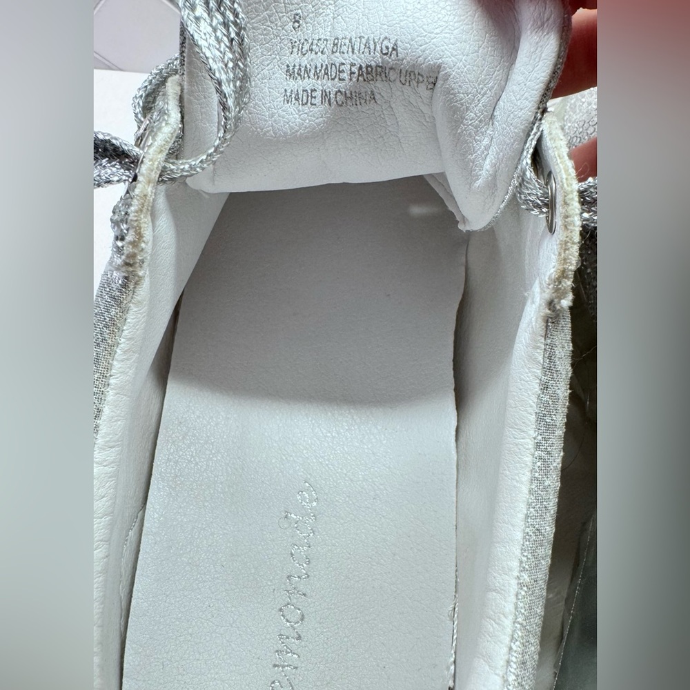 Silver Rhinestone shoes - Picture 4 of 4